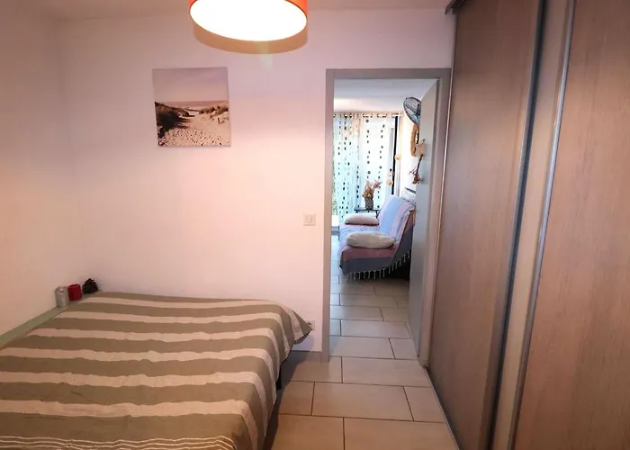公寓 Au Rdc Avec Terrasse, Piscines, Parking Prive Et Proche De La - Fr-1-307-186 勒格罗-迪鲁瓦